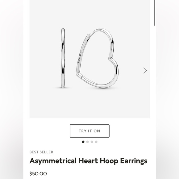 Pandora heart hoops - Picture 2 of 2